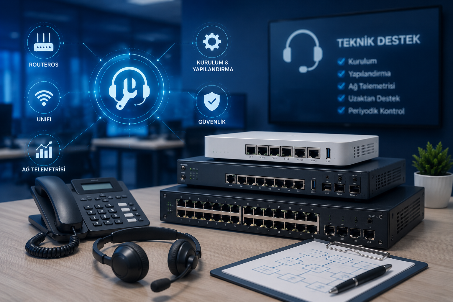 Teknik Danışmanlık & Destek Görseli